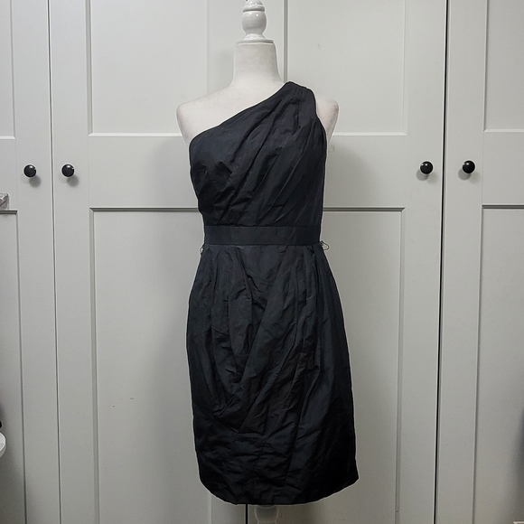 Carmen marc valvo collection one shoulder dress - Picture 5 of 16